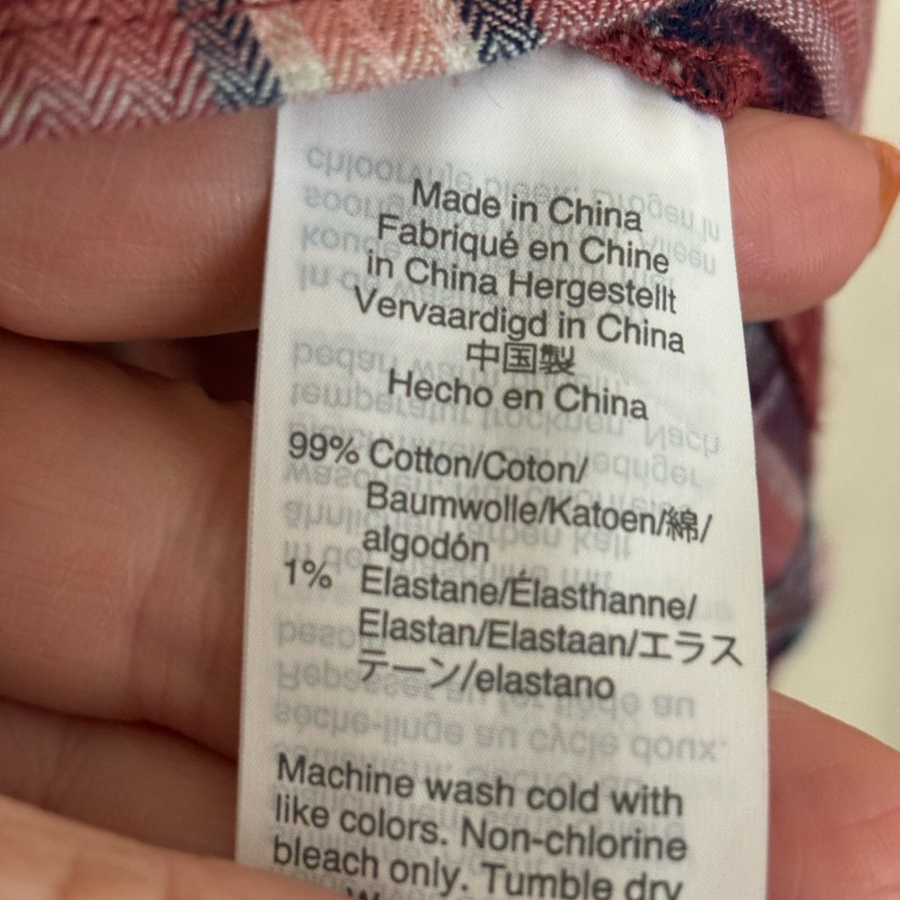 Madewell Button Down Blouse Size Medium - image 3